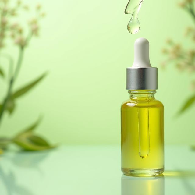 Handmade natural serum for acne-prone and sensitive skin